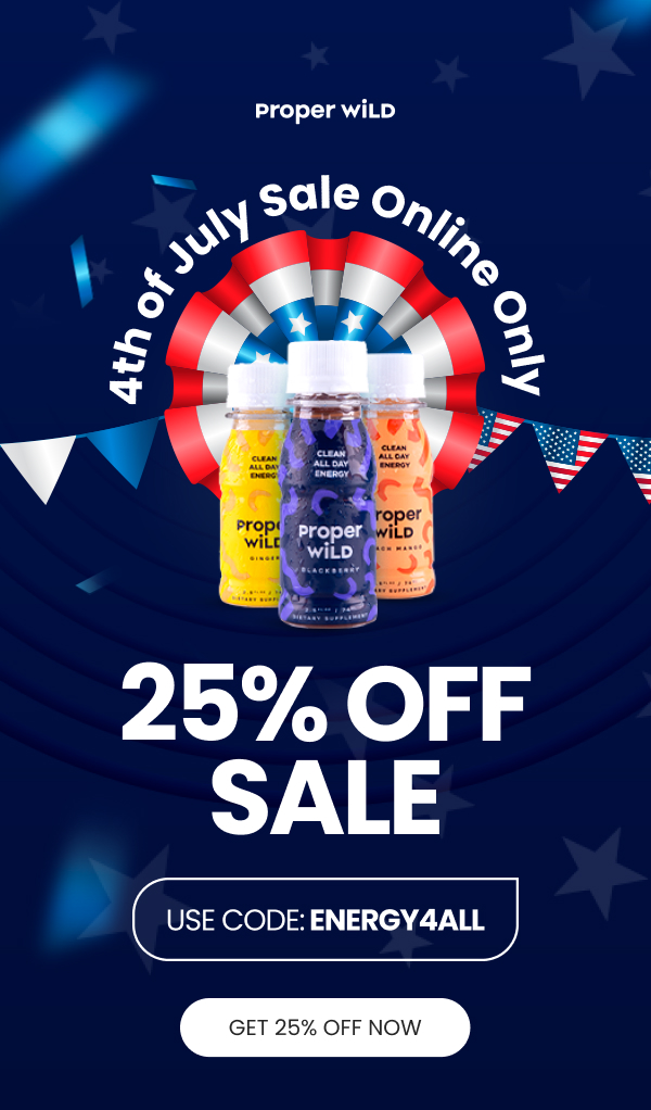 4th of July Sale Online Only! 25% OFF SALE! Use Code: ENERGY4ALL